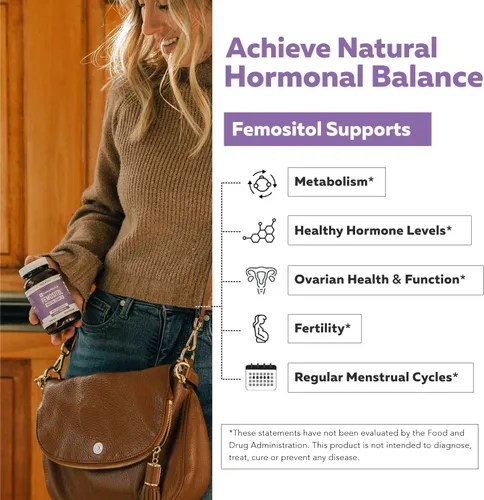 Vista 4 de Suplemento de inositol Complejo de mio-inositol y D-Chiro Inositol - Proporción 40:1 clínicamente validada (vitamina B8) Equilibrio hormonal