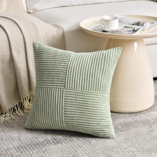 Vista 127 de Fancy Homi Fundas de almohada decorativas lumbares de color amarillo mostaza de 12 x 20 pulgadas para sala de estar, sofá cama, estilo rústico