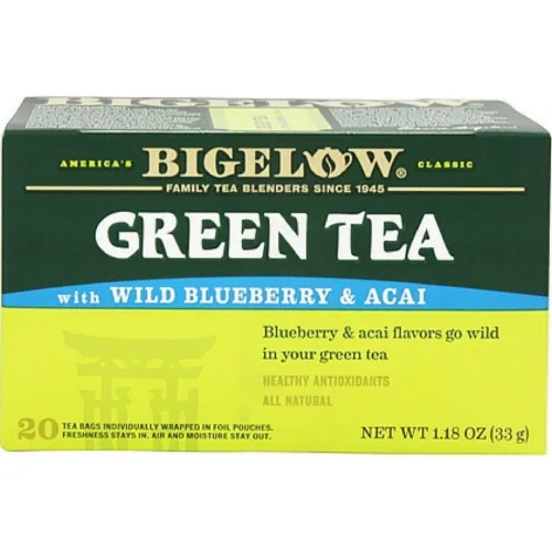 Vista 41 de Bolsas de té verde descafeinado con té de limón Bigelow, caja de 20 unidades (paquete de 6), 120 bolsas de té en total
