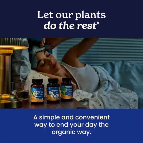 Vista 9 de Herb Pharm Cápsulas Sleep easier con raíz de valeriana y rizoma, pasiflora y lúpulo. Ayuda para dormir a base de hierbas orgánicas sin melatonina