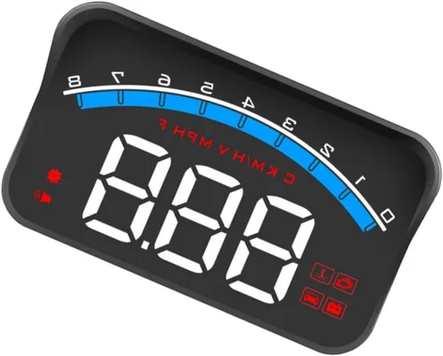 Vista 9 de Mikikit 2 unids coche Monitores Remolque para coches digital velocímetro coche velocímetro Shenzhen Refit