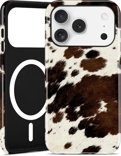 Vista 89 de Jusy Funda magnética Zebra para iPhone XR, color negro