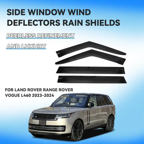 Vista 3 de Deflector de ventana lateral de ABS para Land Rover Range Rover Vogue L460 2023-2024 Ventshade Ventshade de ventana de puerta de automóvil