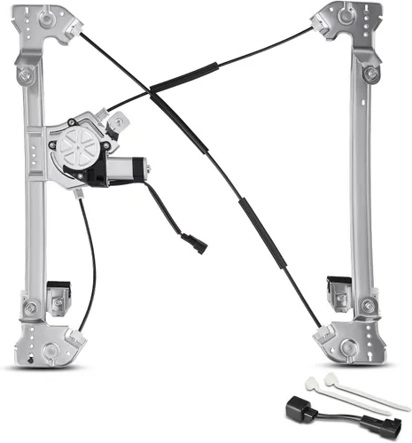 Vista 12 de YHTAUTO Regulador de Ventanilla Eléctrico Delantero del Lado del Conductor con Conjunto de Motor de 2 Pines para Ford F-150 2004-2008, Cabina