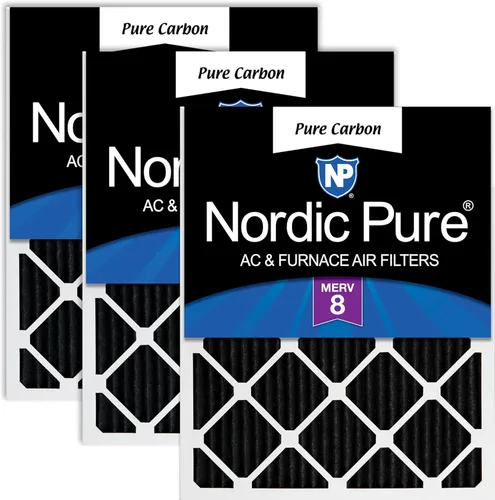 Vista 79 de Filtro de horno de aire acondicionado, caja de 6, de Nordic Pure Merv 12., 18x30x1M12-6