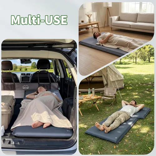 Vista 4 de ONTYZZ Colchón de aire SUV con extensor plegable para asiento trasero de coche