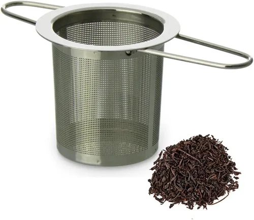 Vista 4 de Tipeadis Schefs SCFTF-01 - Infusor de té de acero inoxidable, filtro de té, colador perfecto para té de hojas sueltas, SCFTF-01