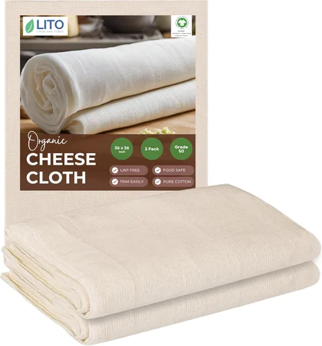 Vista 10 de Bolsas de especias de algodón orgánico con cordón – 30 bolsas de té de muselina reutilizables para cocinar, sopa, hierbas y té de hojas sueltas