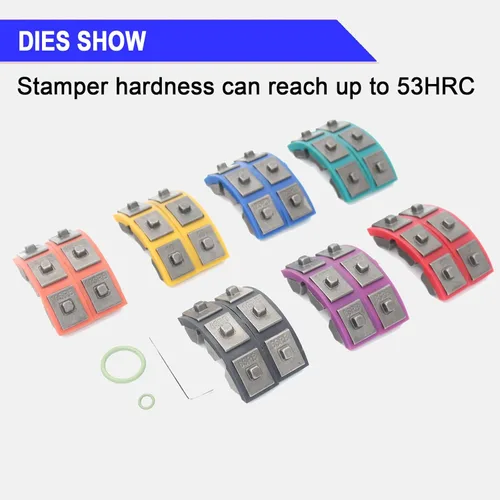 Vista 7 de Herramienta hidráulica de prensado de CA Kit manual de crimpadora de manguera de CA, aire acondicionado de alta presión para accesorios de manguera