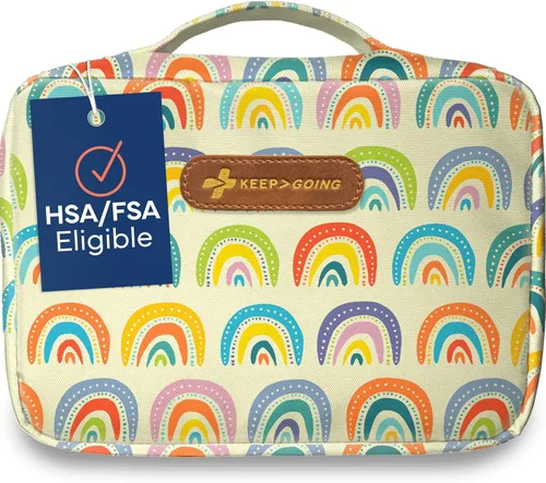 Vista 8 de KeepGoing - Kit de primeros auxilios para el hogar grande para niños, 270 unidades, para automóvil, hogar, dormitorio y barco con vendajes sin