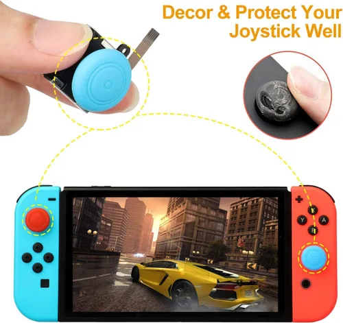 Vista 6 de Linkstyle - Palanca de mando de repuesto para 3D analógica 3D, 6