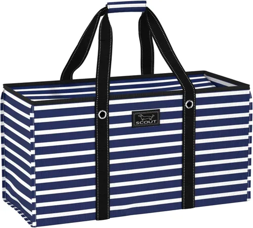 Vista 10 de SCOUT Errand Boy - Bolso utilitario extra grande y ligero con cremallera separable, plegable para comestibles y mercado o playa