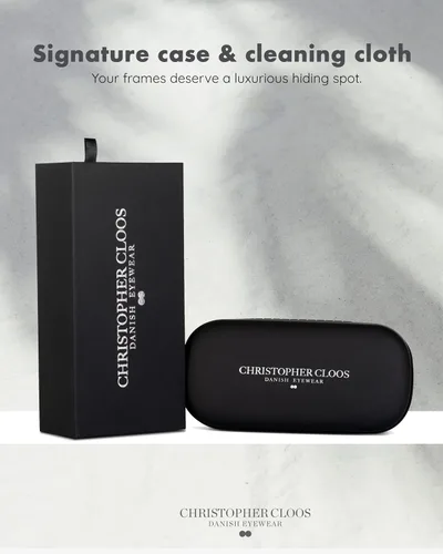 Vista 4 de Christopher Cloos - Mala - Gafas de luz azul de diseño danés para hombres y mujeres