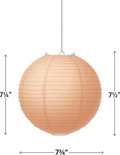 Vista 8 de Teacher Created Resources Faroles de papel colgantes pastel Pop de 8 pulgadas