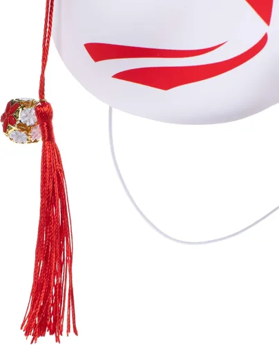 Vista 7 de Kitsune Inu Boku - Lindo gato japonés para cosplay media máscara Navidad