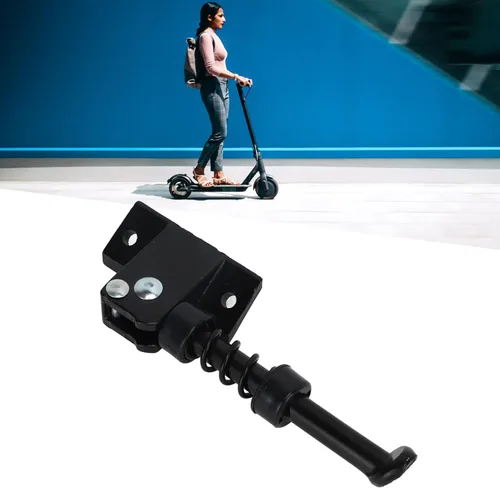 Vista 4 de Soporte de estacionamiento para scooter, estable de aleación de aluminio de 10 pulgadas, soporte de scooter eléctrico resistente para piezas