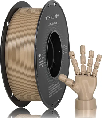 Vista 21 de TINMORRY - Filamento PETG CF de 1.75 mm para impresora 3D, compatible con Bambu LAB, Creality K1C, QIDI MAX3, FLASHFORGE Adventurer 5M, Prusa MK4