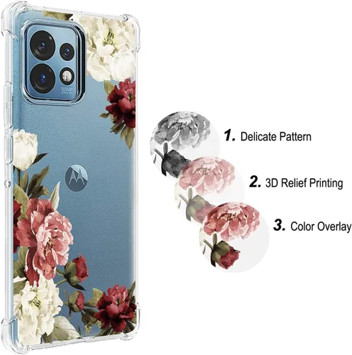 Vista 4 de Funda para Motorola Edge Plus 2023, funda protectora de TPU para Motorola Edge Plus 2023, funda protectora de TPU para Motorola Edge Plus 2023