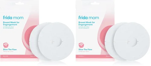 Vista 8 de Frida Mom Máscara de pecho para lactancia: fabricada con fenogreco + hinojo para aumentar el suministro de leche, 2 máscaras de hoja, sin fragancias