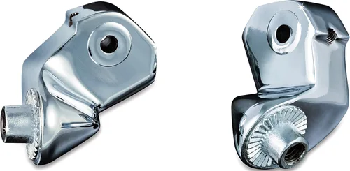 Kuryakyn 8807 Adaptadores de clavija de montaje macho estriado para estriberas traseras y tablas de suelo: motocicletas Honda Gold Wing 2013-16,
