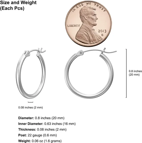 Vista 7 de Gacimy - Arracadas de oro para mujer, chapadas en oro real de 14 quilates con poste de plata esterlina 925