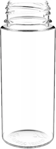 Vista 3 de Bottles Chubby Gorilla - Gorra natural transparente de unicornio de 4.1 fl oz, V3 (paquete de 5)