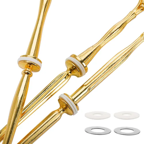 Vista 5 de Tosnail 9 juegos de accesorios de soporte para cupcakes de 3 niveles, accesorios para soporte de pasteles, bandejas de soporte para postres, platos
