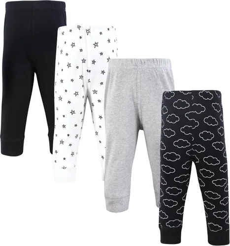 Vista 90 de Hudson Baby - Pantalones y leggings unisex de algodón para bebé 2-Rosa Negro