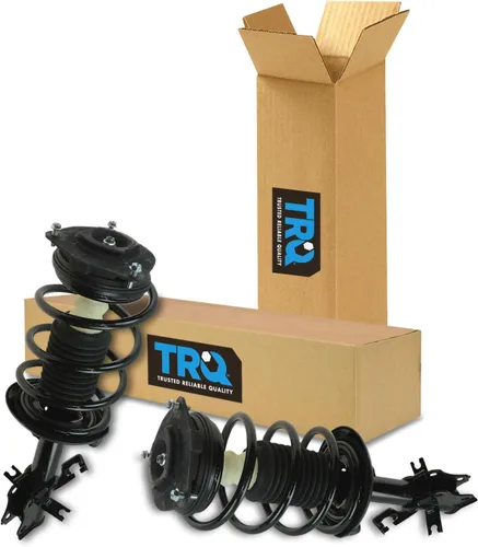 Vista 259 de TRQ Conjunto de Amortiguador y Resorte Delantero Cargado con Resorte Helicoidal Pre-ensamblado Compatible con Jeep Cherokee Limited AWD 14-22 Sin