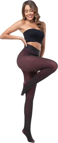 Vista 42 de NORMOV - Leggings con forro de vellón cálido para mujer, de invierno, mallas gruesas, de terciopelo, térmicas