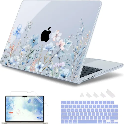 Vista 10 de May Chen Funda compatible con M4 MacBook Air de 15 pulgadas 2025 2024 2023 A3241 A3114 A2941 M3 M2 con pantalla de retina líquida y Touch ID