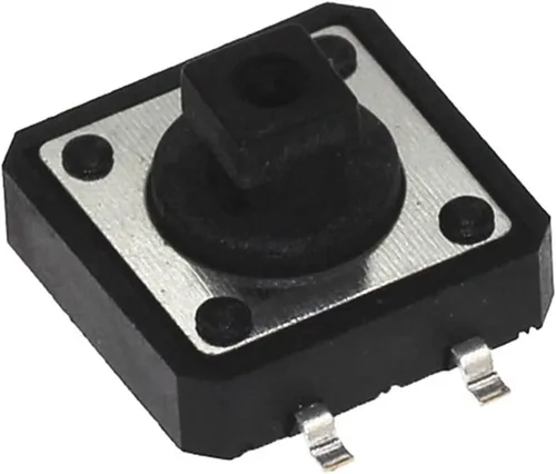 Vista 2 de GATSUN Rocker Switch 10PCS 12 * 12 * 7.3 Light Touch Switch SMD Micro Switch 12x12x7.3mm 4pins Push Button Switch High Temperature Resistant