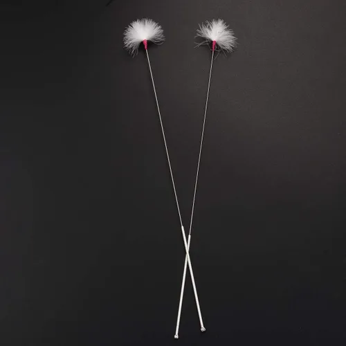 Vista 8 de SUPVOX 2 unids Earpick con pluma de ganso cera de oído palo de limpieza removedor de cera de oído herramientas de limpieza