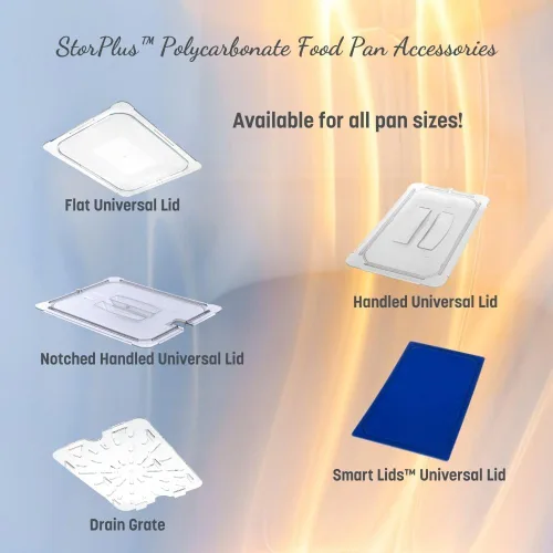 Vista 6 de Carlisle FoodService Products Storplus - Recipiente de almacenamiento de alimentos, sartén para catering, bufés, restaurantes, policarbonato (Pc)
