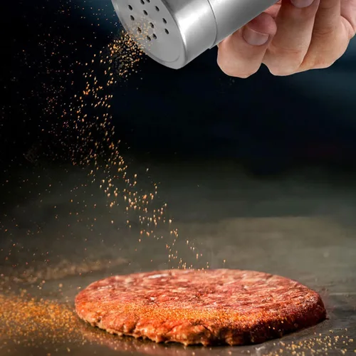 Vista 9 de Tarros de acero inoxidable dorado para condimentos, 1.5 x 3.5 pulgadas, material 304 de grado alimenticio, paquete de 2 recipientes