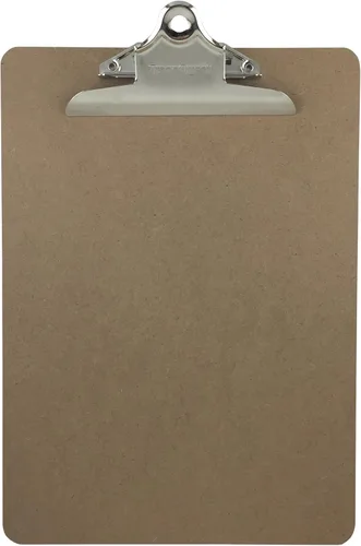 Vista 2 de Portapapeles, clips tamaño carta, 9'' x 12.5", cubierta dura, paquete de 12