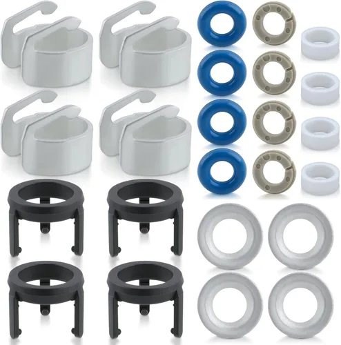 MOTOALL 06J998907A Kit de reparación de sello del inyector de combustible del motor para A3 A4 A5 Q3 TT Quattro Paquete de 4