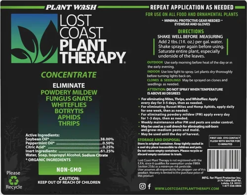 Vista 2 de Plant Wash Lost Coast Plant Theraphy Concentrado de 32 onzas (el embalaje puede variar)
