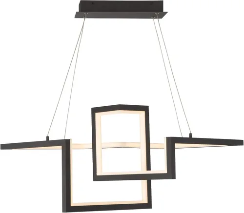 Vista 3 de WAC Lighting dweLED, Minecraft 23in LED colgante 3000K en negro