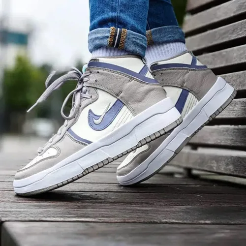 Vista 6 de Nike Dunk High UP - Vela para mujer morado hierro gris universitario DH3718 101 SailIron Purple-college Grey