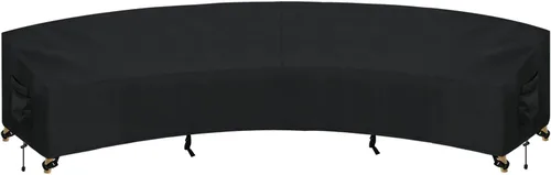 Vista 14 de PureFit Funda de sofá modular para exteriores en forma de L, impermeable, para muebles de patio, terraza, césped y jardín, 83 x 104 pulgadas