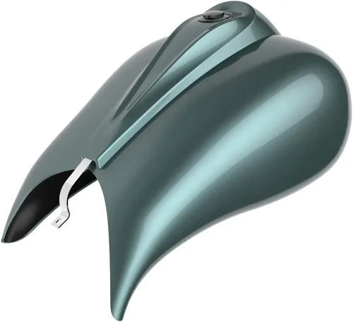Vista 382 de Fundas de tanque estiradas para whisky ámbar con consola de tablero para Harley Touring Street Glide Road Glide 2014 2015 2016 2017 2018 2019 2020