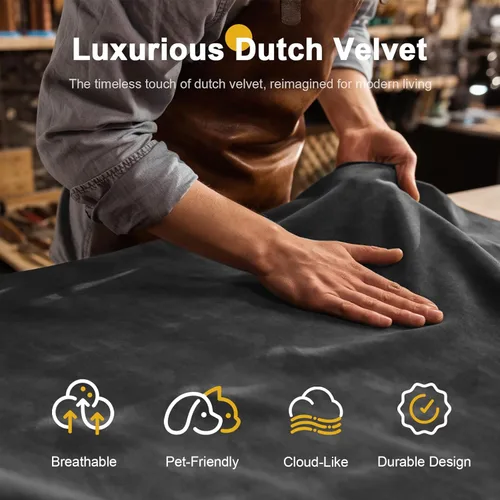 Vista 7 de Sofá reclinable de 3 plazas con sillón reclinable, asiento de cine en casa con consola elevable y reposabrazos extraíbles, sofá reclinable manual