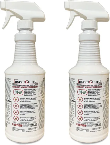 Vista 10 de InsectGuard Permetrina repelente de mosquitos, garrapatas y moscas y bomba de insecticida en aerosol (6 onzas)