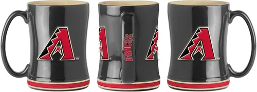 MLB - Taza unisex de 14 oz con relieve esculpido