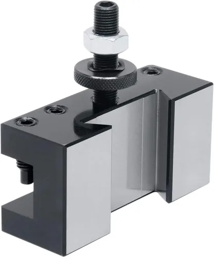 Vista 6 de Accusize Industrial Tools - Soporte CXA para torneado y rectificado, para herramientas de torneado de 1 pulgada, portaherramienta de cambio rápido