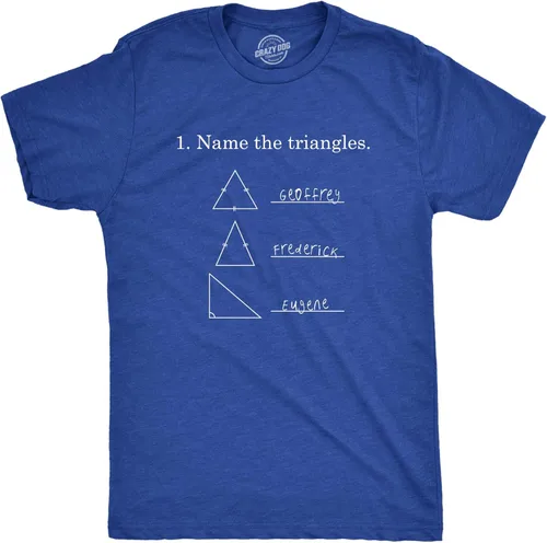Camisetas divertidas con diseño novedoso y sarcástico, con texto en inglés, de matemáticas, triángulos con nombre, para hombres, I Love Math