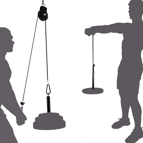 Vista 6 de Weight Plate Loading Pin fit 1 inch Weight Plates and 2 inch Olympic Plates for Cable Pulley System LAT Pulldown,Weights Lifting Holder Home Gym for