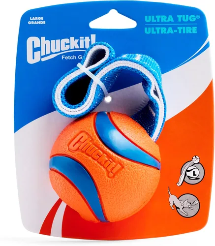 Vista 6 de Chuckit! Ultra Duo - Juguete para perro para remolcar, pequeño juguete para interiores y exteriores