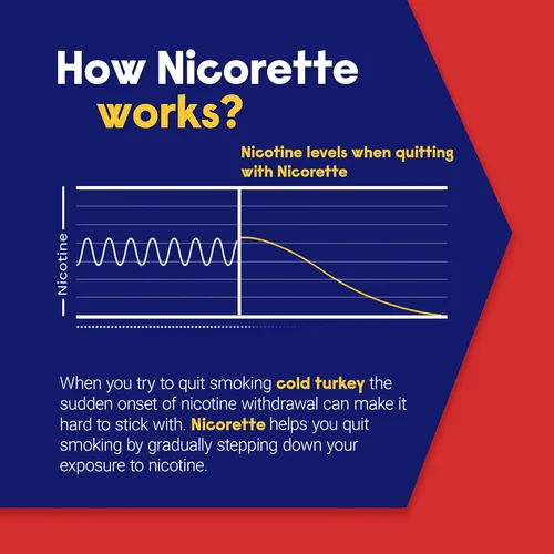 Vista 4 de Nicorette Goma de mascar de nicotina recubierta de 4 mg para ayudar a dejar de fumar con el programa de apoyo conductual, ayuda para dejar de fumar